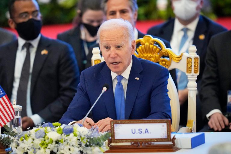 In Cambodia, Biden seeks to counter China’s influence and Putin’s war
