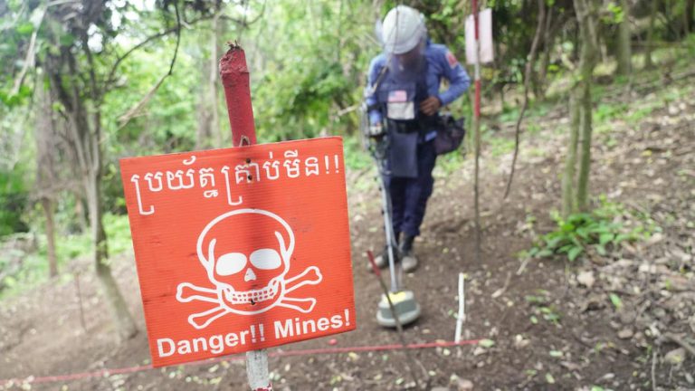 Inside the painstaking search for five million decaying bombs in Cambodia