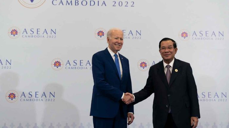 Biden presses Cambodia’s Hun Sen on jailed activists, political freedom