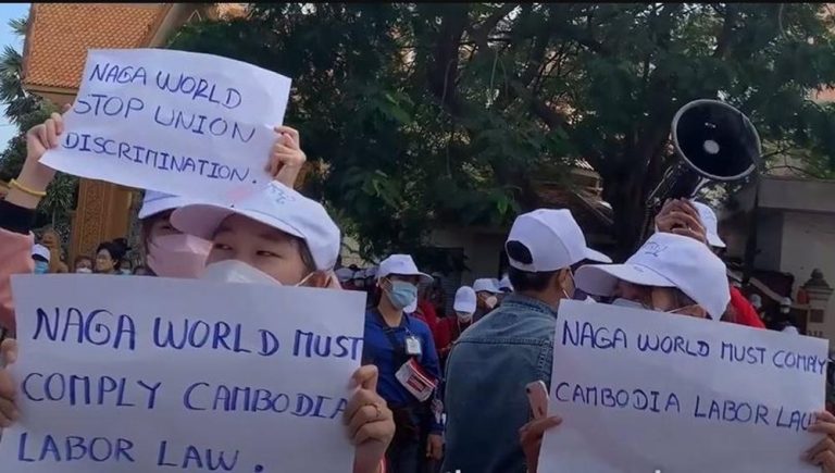 HRW alleges Cambodian government used pandemic to imprison labor activists