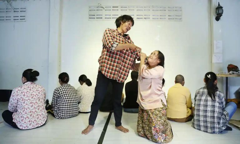 How Cambodian women are using theatre to speak out against domestic abuse