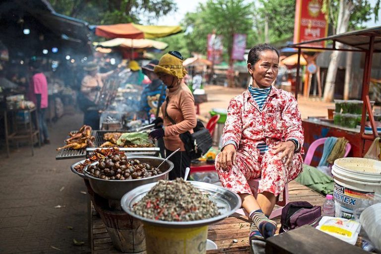 In rural Cambodia, fried tarantulas are a crispy delicacy