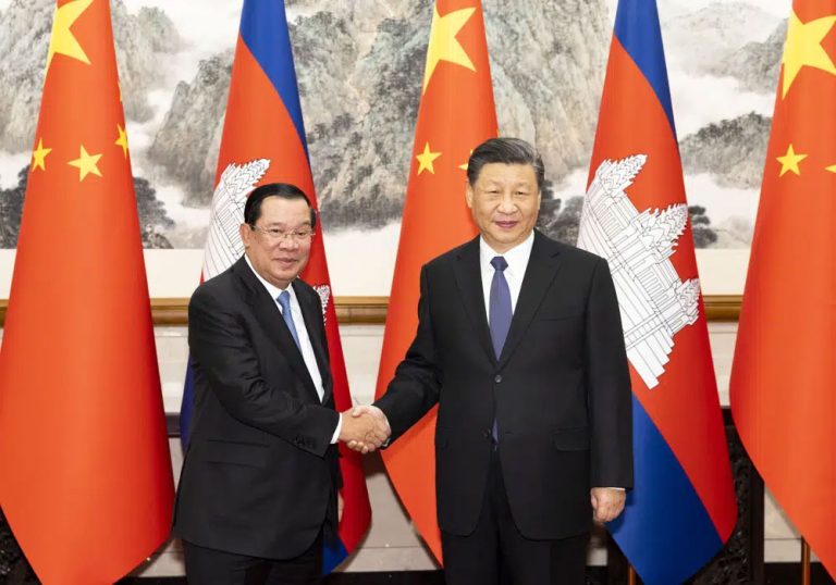 Cambodia’s Hun Sen receives support pledges on Beijing visit