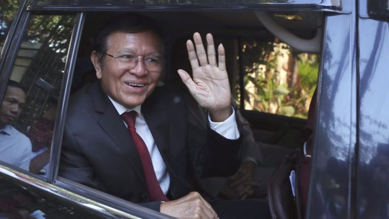 US slams Cambodian opposition figure’s ‘treason’ sentence