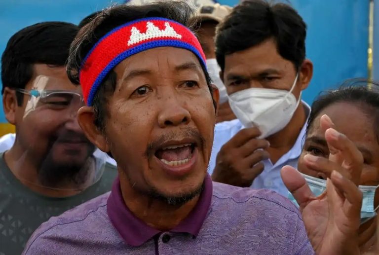 Opposition candidate banned from Cambodian polls