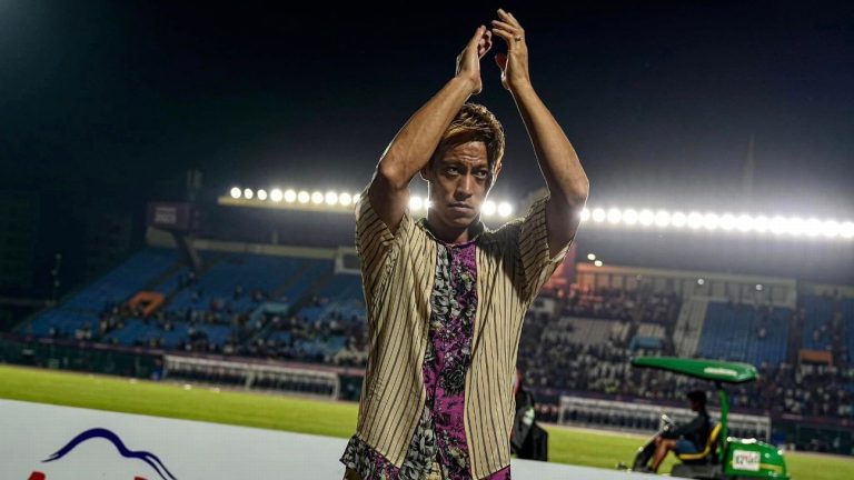 Japan legend Keisuke Honda departs Cambodia role with legacy of vibrancy and excitement — and not just from his stunning touchline fashion (video)