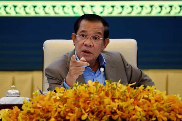 Cambodia PM Hun Sen accused of inciting violence on social media