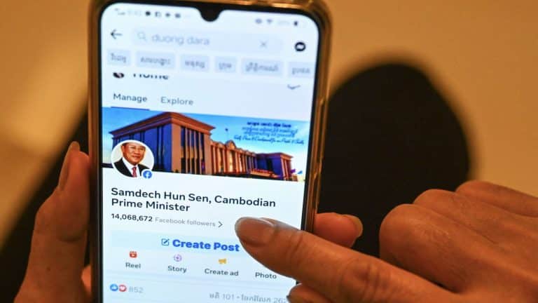 The Cambodian government tried to cut ties with Facebook — via a Facebook post