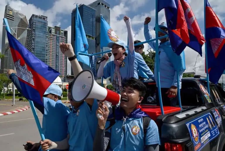Cambodians prepped for inevitable election results