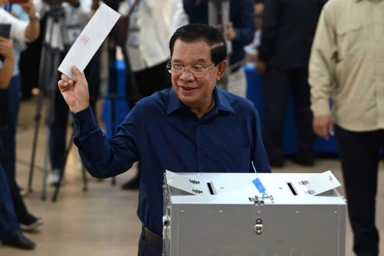 Cambodian PM-led party wins 120 out of 125 parliamentary seats in election: official results