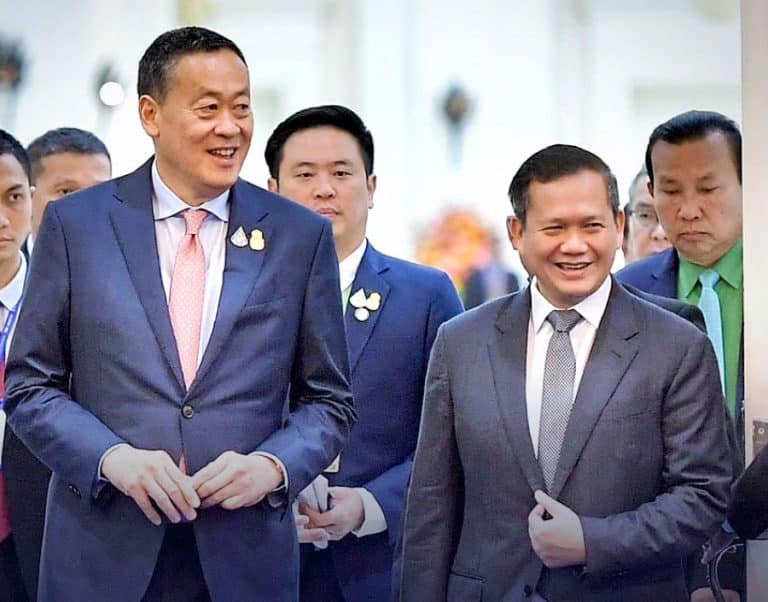 Srettha and Cambodian PM target big jump in bilateral trade