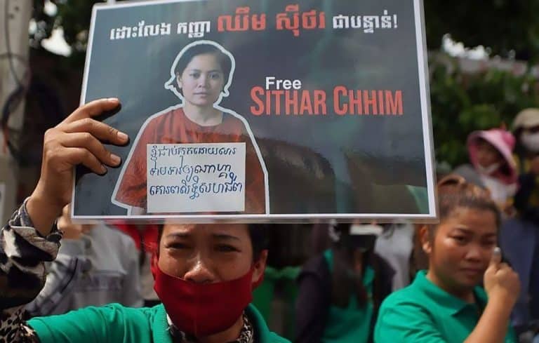 NagaWorld Strike Leader Chhim Sithar’s Prison Sentence Upheld on Appeal