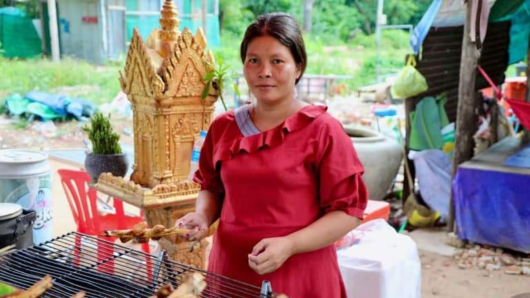 Srey runs a restaurant near Angkor Wat. She and thousands of others like her have been told to leave