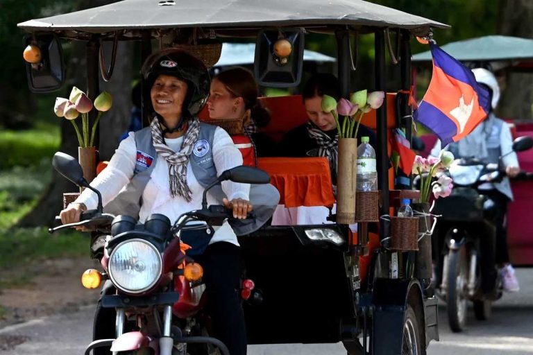 Cambodia’s ‘passionate’ women tuk-tuk drivers fight prejudice, one ride at a time