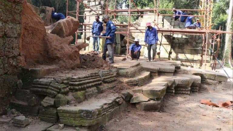Ancient Buddha statues found under famous ‘Tomb Raider’ temple in Cambodia. See them