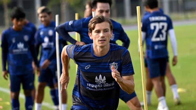 French footballer goes viral after scoring Cambodian dream