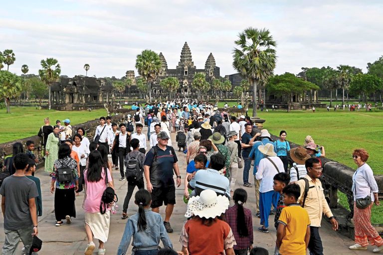 Surge in visitors and revenue at Angkor park