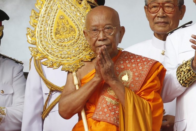 Cambodia’s Buddhist Great Supreme Patriarch Dies, Aged 92