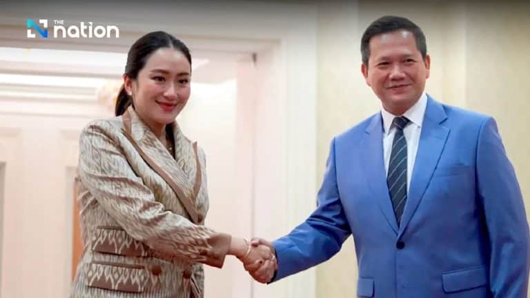 Cambodian visit aims to strengthen ties, says Paetongtarn
