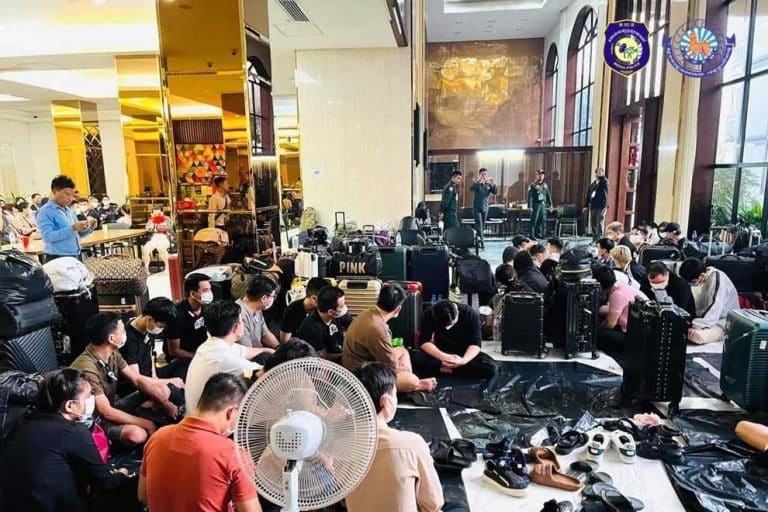 Cambodia casino raids: 200 expats nabbed, 54 Thais included
