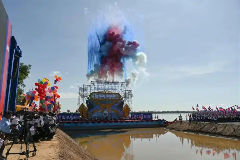 China tries to downplay ‘nonsense’ claims it pulled out of Cambodian canal project
