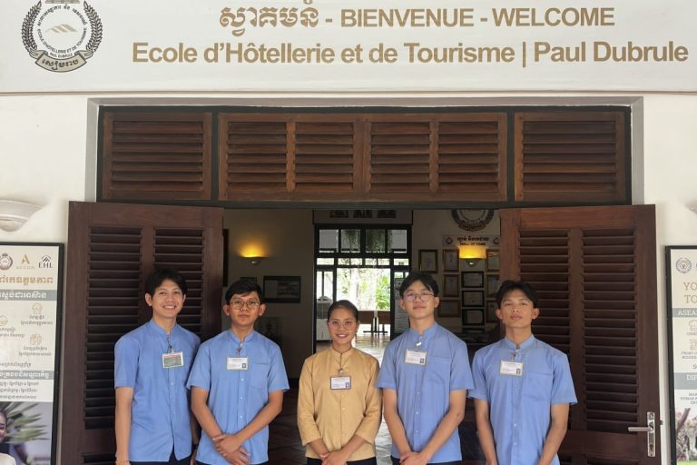 ‘French quality, Cambodian kindness’ at Accor hotels group co-founder’s hospitality school