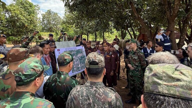 Cambodia’s CMAC Uncovers Nearly 2,000 Bombs Dropped by Thai Air Force in Oddar Meanchey