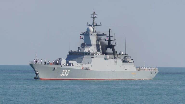 Three Russian naval vessels dock in Cambodia’s Sihanoukville port to strengthen ties