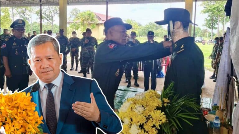 Cambodia grants military positions to 41 relatives of fallen and severely wounded soldiers