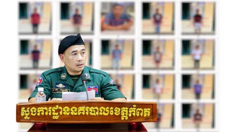 Thirty two police officers and four civilians charged over alleged theft from Prek Chak casino